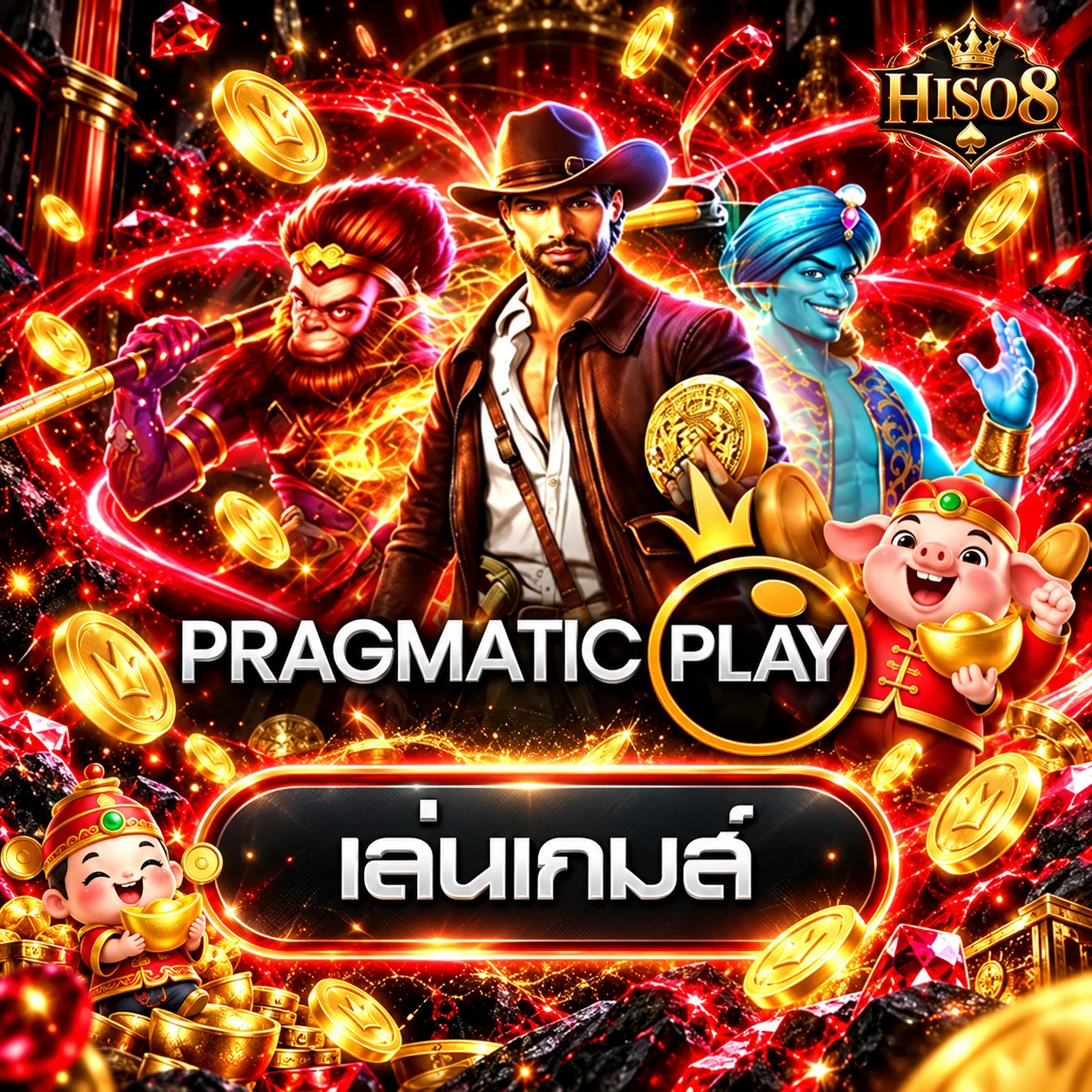 ทดลองเล่น Pragmatic Play ผ่าน HISO8